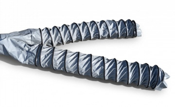 Gabel-Bel&uuml;ftungsschlauch &Oslash; 325mm - 2,50m lang