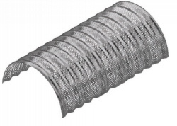 Halbrundkanal - Getreidebel&uuml;ftung Flachlagerung