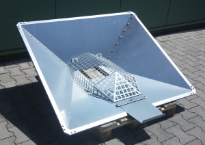 Einlauftrichter 1,36x1,16m f&uuml;r Getreidekanone GK