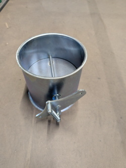 Rohrabsperrklappe Ø 150mm - Absperrklappe - Jacobsrohr