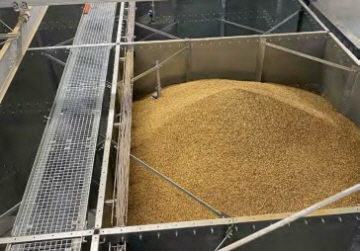 Rechtecklagersilo - Vierecksilo - oben offen