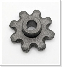 Gu&szlig;umlenkrad 8 Z&auml;hne f&uuml;r Kongskilde CFB Elevatorfu&szlig; - f&uuml;r Kettenelevator