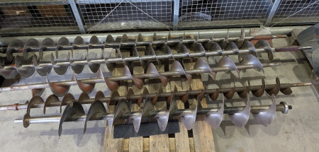 Reparatur von Mähdrescherschnecken - Mähdrescherschnecken