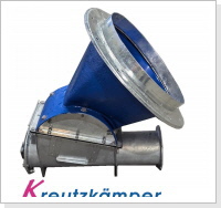 Schneckenkasten 0 - 45&deg;  f&uuml;r Sacksilo f&uuml;r Rohrschnecke - Getreideschnecke - Kraftfutterschnecke