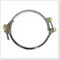 Spannring - Spannring mit Dichtung - Rohrverbinder - Spannring 2 teilig mit Dichtung