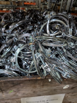 Spannring - Rohrverbinder für Jacobsrohr Durchmesser 150mm