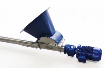 Edelstahl - Rohrschnecke in schiebender Ausführung Edelstahl - Rohrschnecke in schiebender Ausführung