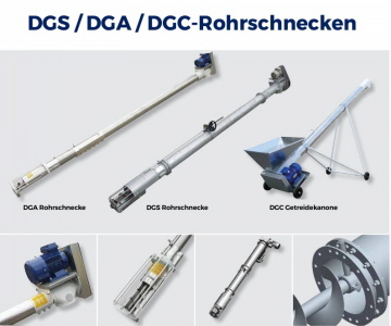 KONGSKILDE Rohrschnecken DGA