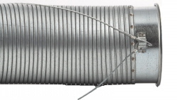 Metallschlauch 1,0m Kongskilde OK 160 Metallschlauch 1,0m Kongskilde OK 160