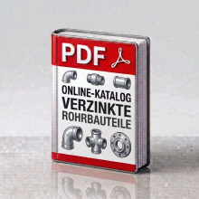 Online Katalog verzinkte Rohrbauteile