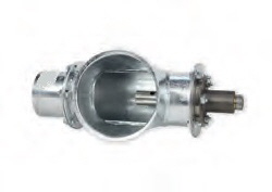 Rundeinlauf für Förderspiralen mit Einlauf-Ø 150mm und Endlagerung Rundeinlauf für Förderspiralen mit Einlauf-Ø 150mm und Endlagerung