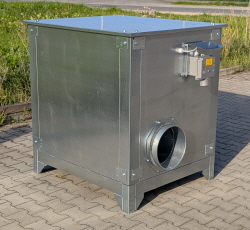 Schallschutzgehäuse  für Belüftungsgebläse - Ventilatoren für Getreide